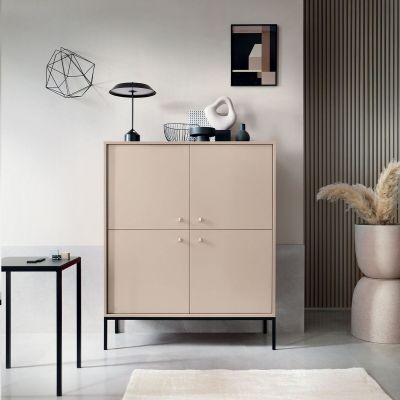 Eureka Fine kaappi 4-ovella beige, asiakaspalautus | Alk. 549,00 €