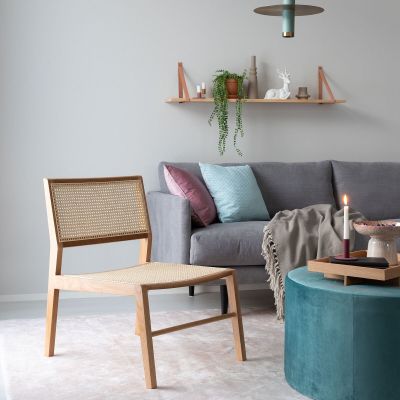 Veke Poimu nojatuoli luonnonväri tammi, asiakaspalautus | Alk. 399,00 €