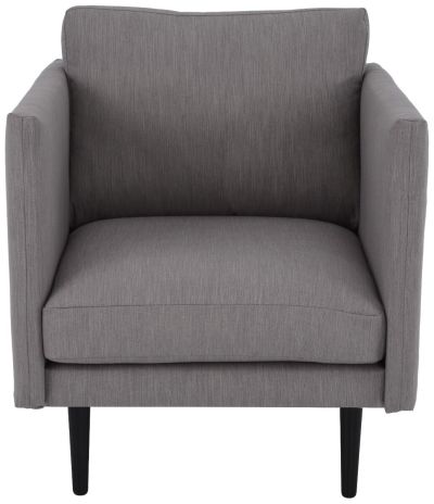 Veke Kajo nojatuoli harmaa Melva 87 kangas, mustat jalat | Alk. 644,00 €