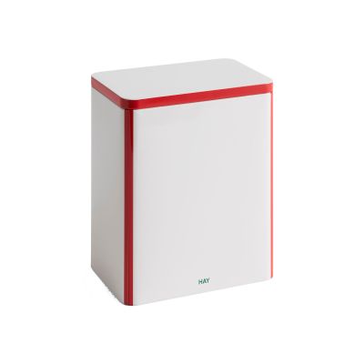 Hay Säilytyspurkki Metalli L Off-White Red | Alk. 19,00 €