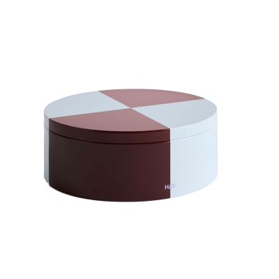 Hay Säilytyspurkki Metalli Pyöreä Burgundy Ice Blue | Alk. 14,00 €