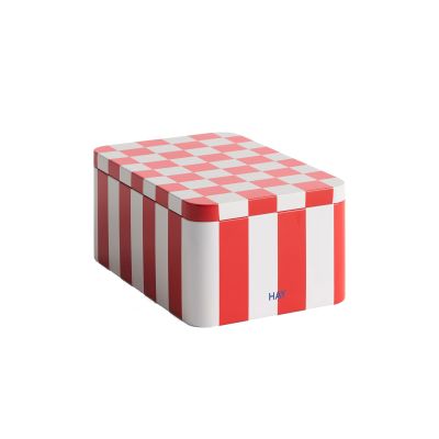 Hay Säilytyspurkki Metalli S Red Off-White | Alk. 12,00 €