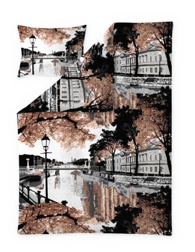 Vallila Aurajoki-pussilakanasetti