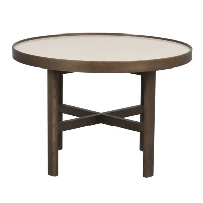 Rowico Home, Marsden sohvapöytä Ø60 cm keramiikka/tammi | Alk. 423,00 €