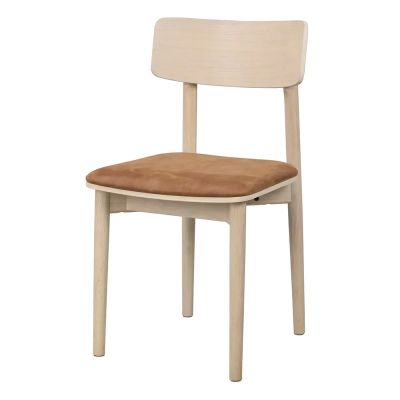 Rowico Home, Wolcott ruokapöydän tuoli valkopigmentti tammi/ruskea | Alk. 189,00 €