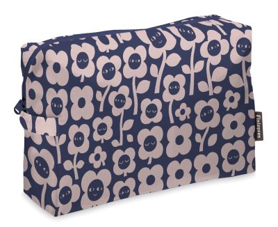 Finlayson Kukkariemu mini toilettilaukku Tummansininen / Roosa | Alk. 17,46 €