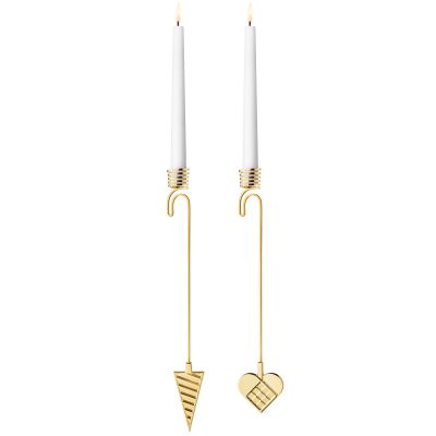 Georg Jensen CC 2025 Kynttilänjalka Setti 18K Sydän &