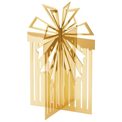 Georg Jensen CC 2025 pöytäkoriste medium 18K-kullattu