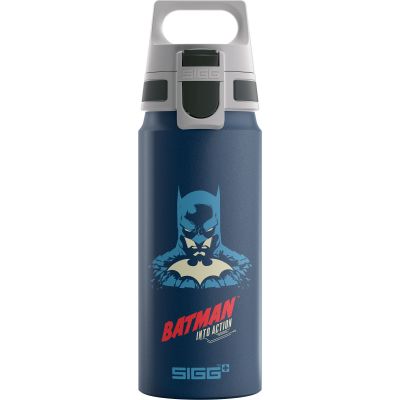 SIGG Warner Bros WMB ONE pullo 0,6 litraa, Batman Action Blue | Alk. 23,95 €