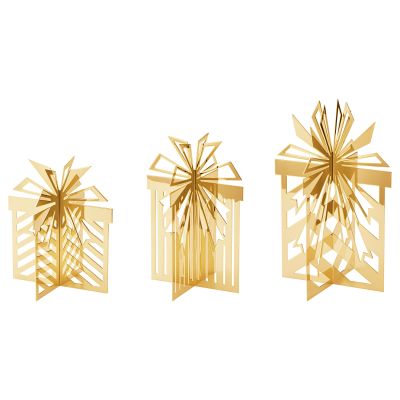 Georg Jensen CC 2025 pöytäkoriste 18K-pinnoitettu 3 osaa | Alk. 134,10 €