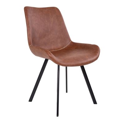 House Nordic Drammen tuoli ruskea PU-keinonahka | Alk. 99,00 €