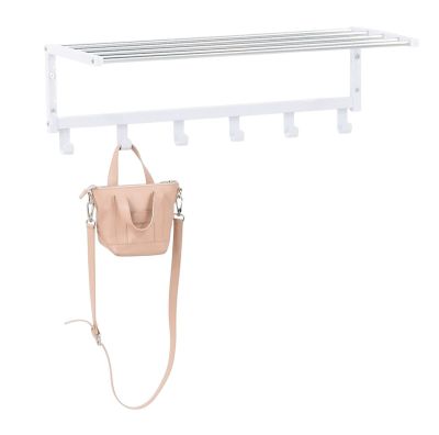 Eureka Lidia hattuhylly valkoinen/kromi