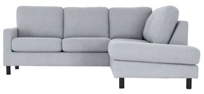 Veke Havu avokulmasohva oikea vaaleanharmaa Genova 84, varastopoisto | Alk. 1 995,00 €
