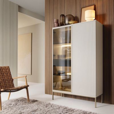 Eureka Mooa vitriini 104x39x166 cm kashmir | Alk. 995,00 €