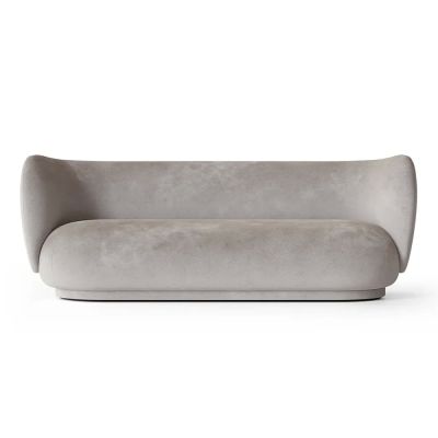 Ferm Living, Rico 3-istuttava sohva Faded Concrete