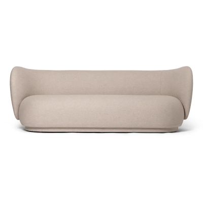 Ferm Living, Rico 3-istuttava sohva Main Line Flax - Sand