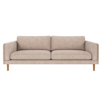 Rowico Home, Braden 3-istuttava sohva tammipuu/vaaleanbeige | Alk. 1 386,00 €
