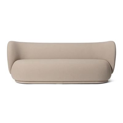 Ferm Living, Rico 3-istuttava sohva Grain - Cashmere