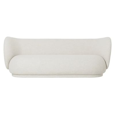 Ferm Living, Rico 3-istuttava sohva Boucle - Off-White