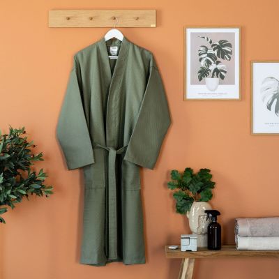 Veke Tokio kylpytakki L/XL oliivin vihreä | Alk. 49,00 €