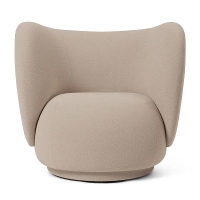 Ferm Living, Rico Lounge nojatuoli Grain - Cashmere