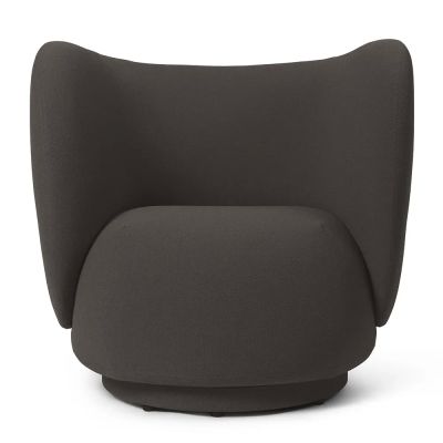 Ferm Living, Rico Lounge nojatuoli Grain - Chocolate | Alk. 2 272,00 €