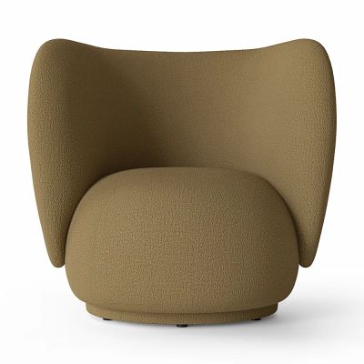 Ferm Living, Rico Lounge nojatuoli Wool Boucle - Sugar Kelp | Alk. 2 725,00 €