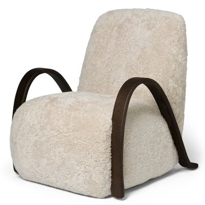 Ferm Living, Buur Nojatuoli Sheepskin - Dark St./Moonlight | Alk. 4 996,00 €