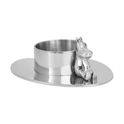 Hilke Collection Hilke X Mumin No.3 kynttilänjalka Nikkelöity messinki.