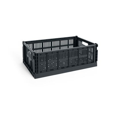 HAY Colour Crate L 34,5 x 53 cm Charcoal