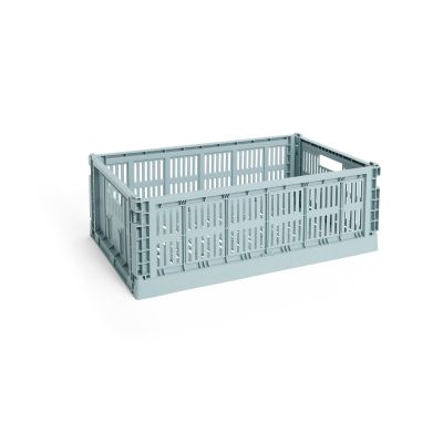 HAY Colour Crate L 34,5 x 53 cm Dusty blue | Alk. 26,00 €