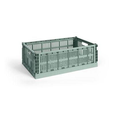 HAY Colour Crate L 34,5 x 53 cm Sage green