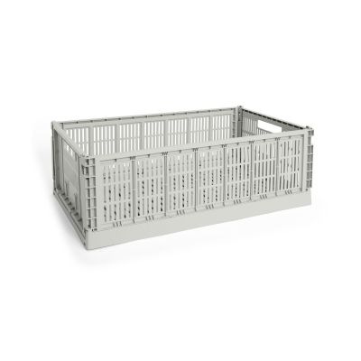HAY Colour Crate XL 42x68 cm Grey