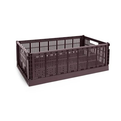HAY Colour Crate XL 42x68 cm Bordeaux