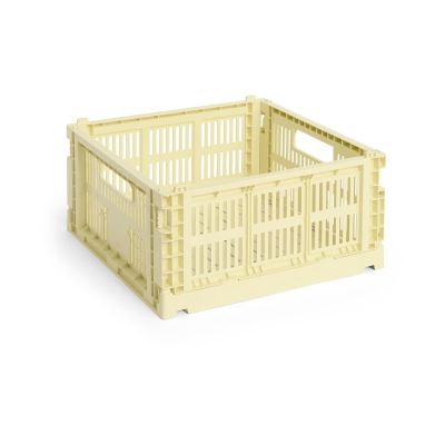 HAY Colour Crate M Square 29.5x29.5 cm Light yellow | Alk. 14,00 €