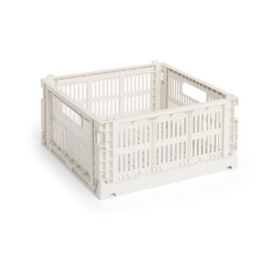 HAY Colour Crate M Square 29.5x29.5 cm Off white