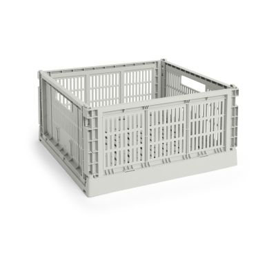 HAY Colour Crate L Square 42x42 cm Grey