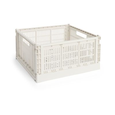 HAY Colour Crate L Square 42x42 cm Off white