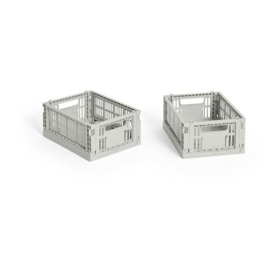 HAY HAY Colour Crate Mini 2-pack 13x17 cm Grey | Alk. 7,00 €