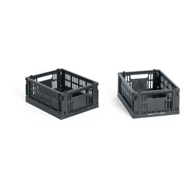 HAY HAY Colour Crate Mini 2-pack 13x17 cm Charcoal | Alk. 7,00 €