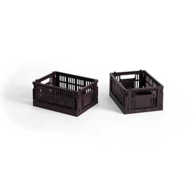 HAY HAY Colour Crate Mini 2-pack 13x17 cm Bordeaux
