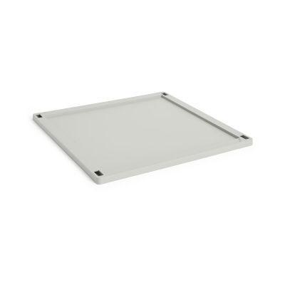 HAY Colour Crate Square kansi plastic large Grey