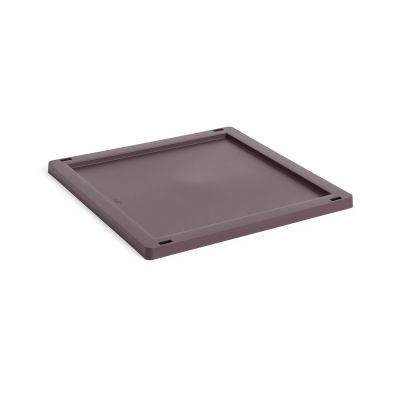 HAY Colour Crate Square/Cube kansi plastic medium Bordeaux