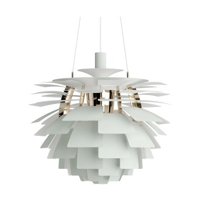 Louis Poulsen PH Artichoke -kattolamppu Ø60 cm Dusty green-brass metallised | Alk. 12 700,00 €