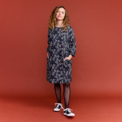 Finlayson Kuisku trikootunika Tummansininen / Luonnonvalkoinen | Alk. 49,95 €