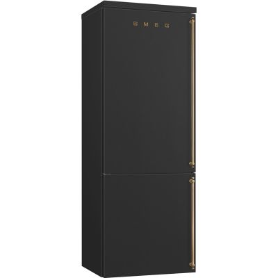 Smeg FA8005LAO6 Jääkaappi/pakastin 70 cm, saranointi vasemmalla, antracit | Alk. 2 719,00 €