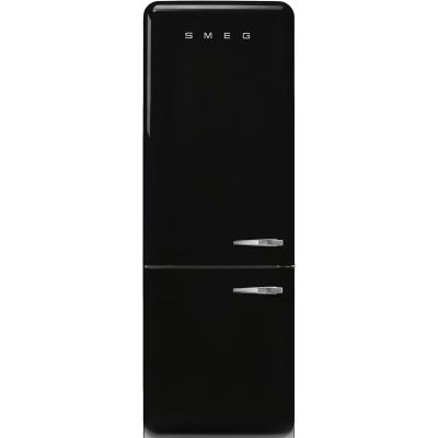 Smeg FAB38LBL6 jääkaappi/pakastin 70 cm, saranointi vasemmalla, musta | Alk. 2 634,00 €