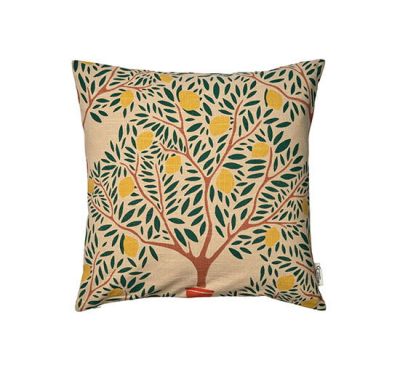 Classic Collection Lemon Garden tyynynpäällinen tummanvihreä | Alk. 35,00 €