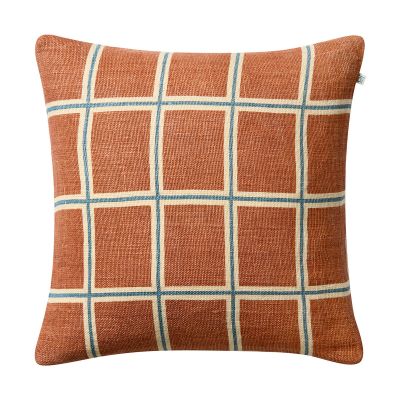 Chhatwal & Jonsson Raha tyynynpäällinen 50x50 cm Apricot orange-heaven blue | Alk. 90,00 €