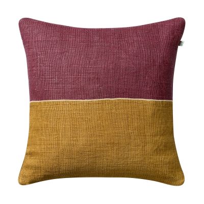 Chhatwal & Jonsson Amol tyynynpäällinen 50x50 cm Ruby-masala yellow | Alk. 95,00 €